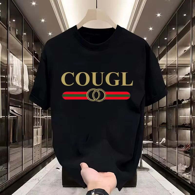 Streetwear Brand Clothing - Męska koszulka z nadrukiem marki modowej,